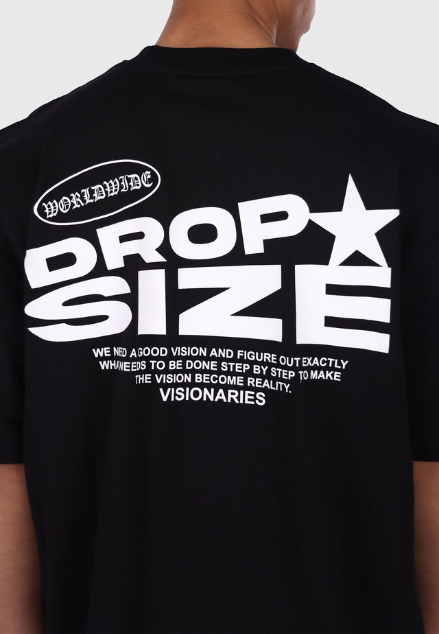 Dropsize T-Shirt »Dropsize HEAVY OVERSIZE STAR BACKPRINT T-SHIRT« 1 Stk.