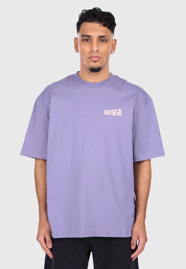 Dropsize T-Shirt »Dropsize HEAVY OVERSIZE STAR BACKPRINT T-SHIRT« 1 Stk.