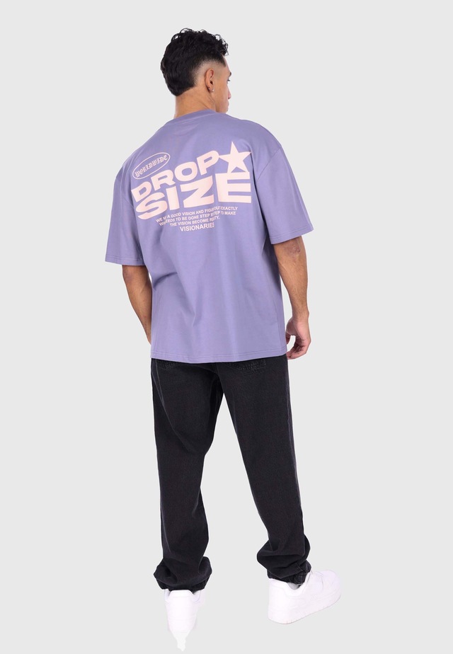 Dropsize T-Shirt »Dropsize HEAVY OVERSIZE STAR BACKPRINT T-SHIRT« 1 Stk.