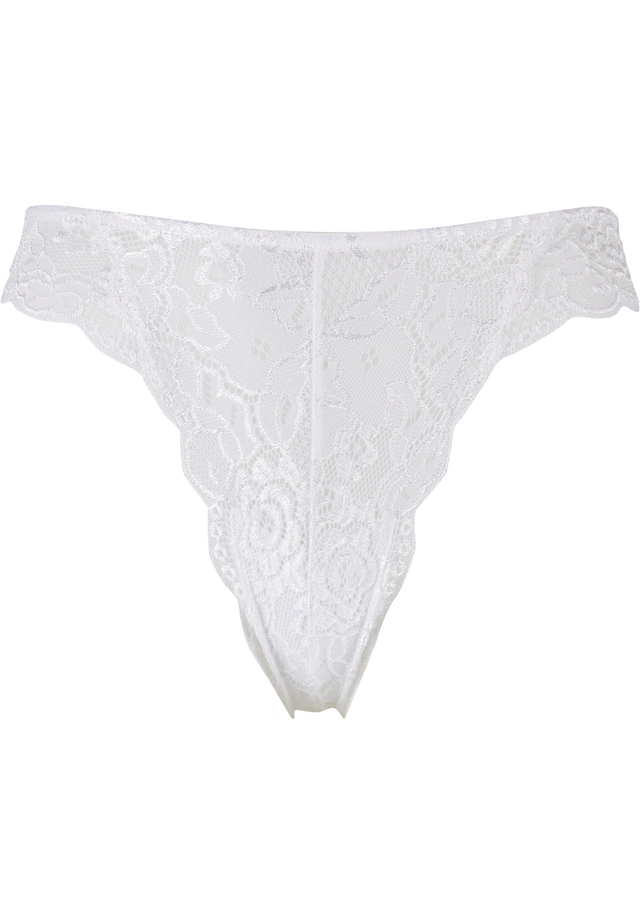URBAN CLASSICS Panty »Urban Classics Ladies Allover Lace Tanga 2-Pack«