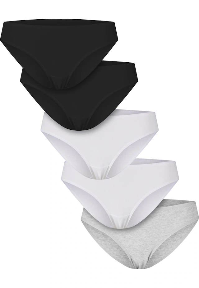 URBAN CLASSICS Panty »Urban Classics Ladies Basic Cotton Slip 5-Pack«