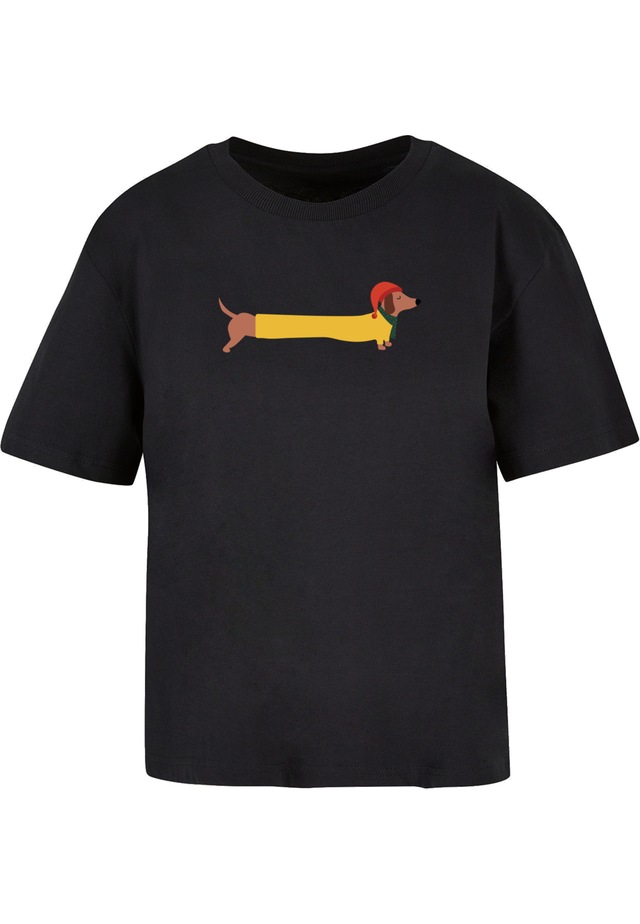 Merchcode T-Shirt »Merchcode Ladies Christmas Dog Tee« 1 Stk.