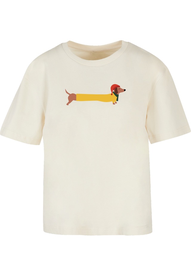 Merchcode T-Shirt »Merchcode Ladies Christmas Dog Tee« 1 Stk.