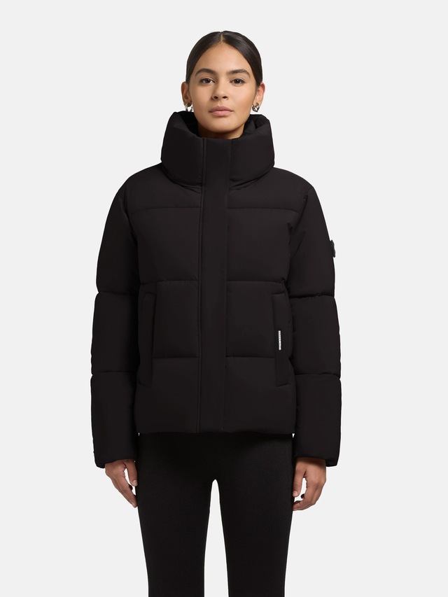 khujo Winterjacke »Rinja2 Matt« ohne Kapuze Warme Steppjacke mit hohem Kragen