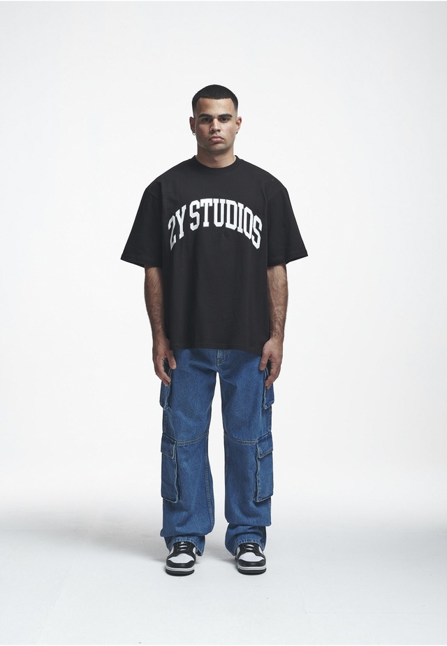 2Y Studios T-Shirt »2Y Studios Herren 2Y Logo Oversize Tee« 1 Stk.
