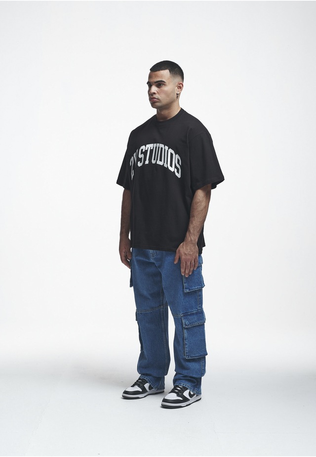 2Y Studios T-Shirt »2Y Studios Herren 2Y Logo Oversize Tee« 1 Stk.