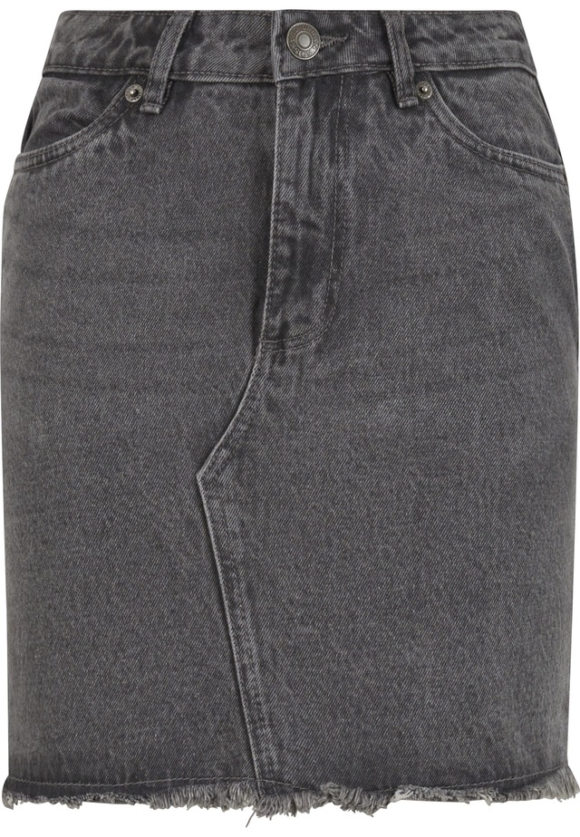 URBAN CLASSICS Sommerrock »Urban Classics Ladies Heavy Mini Denim Skirt« 1 Stk.