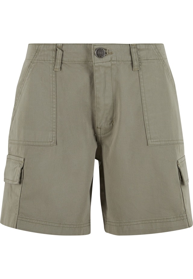URBAN CLASSICS Cargoshorts »Urban Classics Ladies Cotton Cargo Shorts«