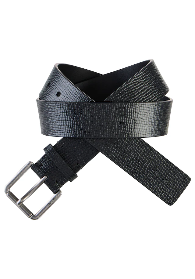 Calvin Klein Ledergürtel »CASUAL ROLLER BUCKLE 40MM« Regular fit und größenverstellbar