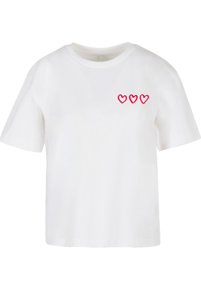 Miss Tee T-Shirt »Miss Tee Damen Three In A Row Tee« 1 Stk.