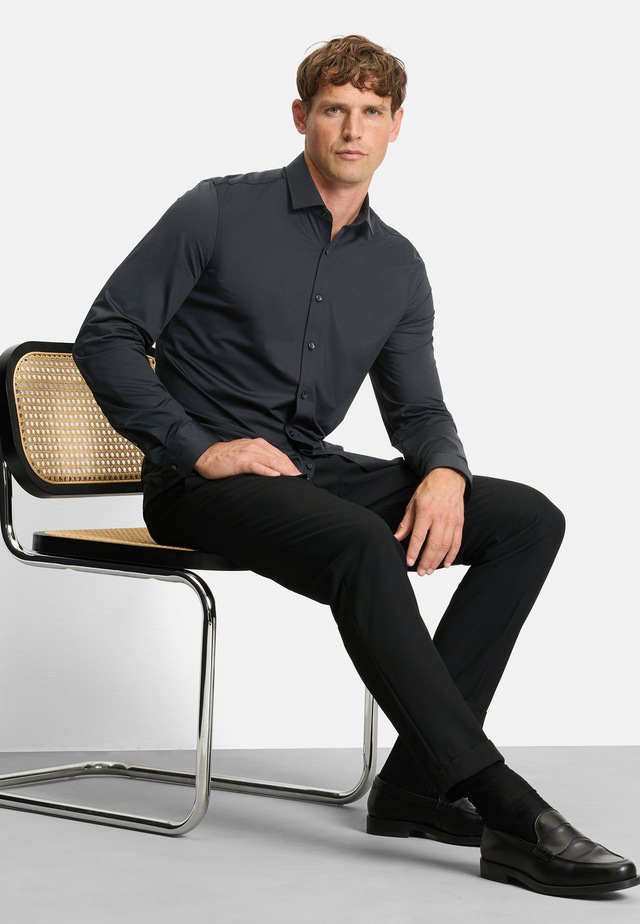 OLYMP Businesshemd »OLYMP No. Six 24/Seven, Super Slim, Modern Kent«