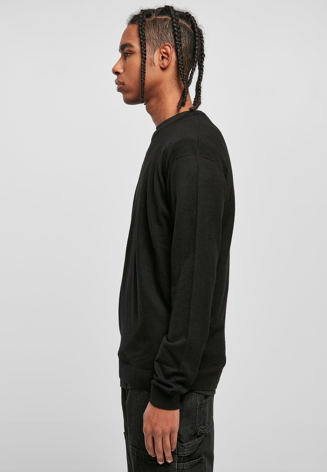 URBAN CLASSICS Rundhalspullover »Urban Classics Herren Eco Mix Sweater« 1 Stk.