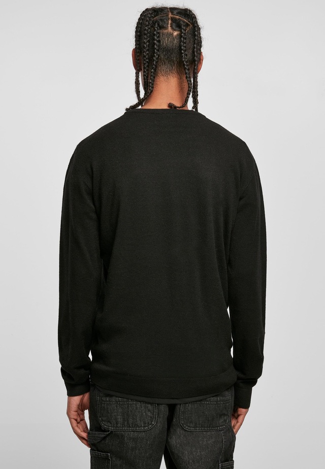 URBAN CLASSICS Rundhalspullover »Urban Classics Herren Eco Mix Sweater« 1 Stk.