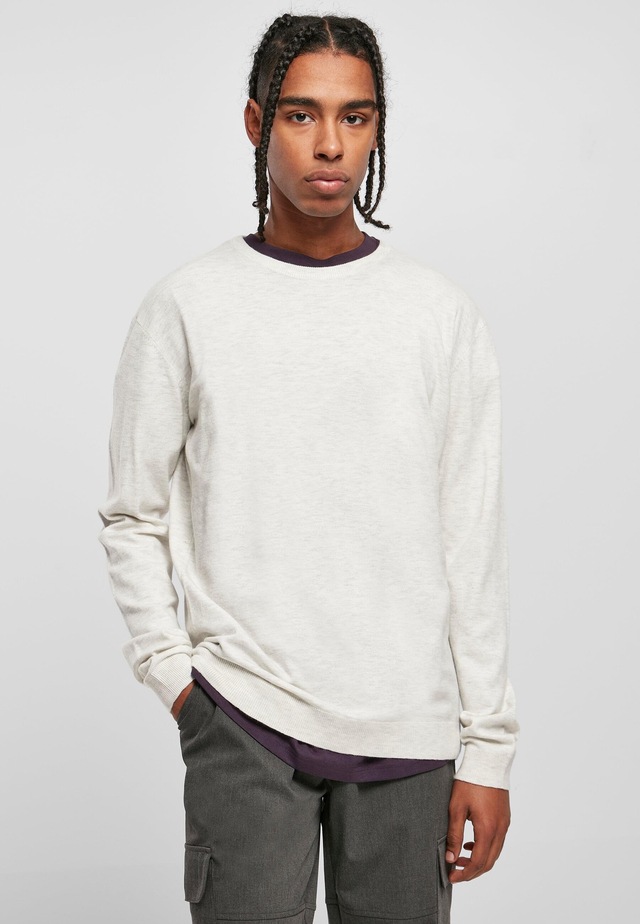 URBAN CLASSICS Rundhalspullover »Urban Classics Herren Eco Mix Sweater« 1 Stk.