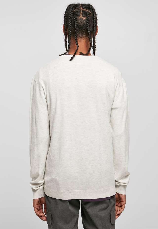 URBAN CLASSICS Rundhalspullover »Urban Classics Herren Eco Mix Sweater« 1 Stk.