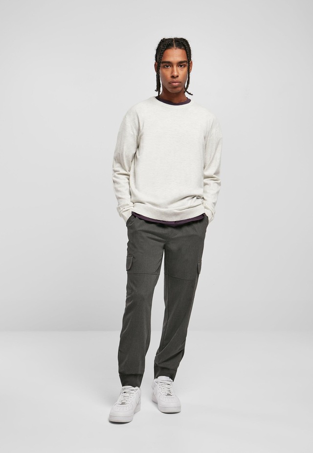 URBAN CLASSICS Rundhalspullover »Urban Classics Herren Eco Mix Sweater« 1 Stk.