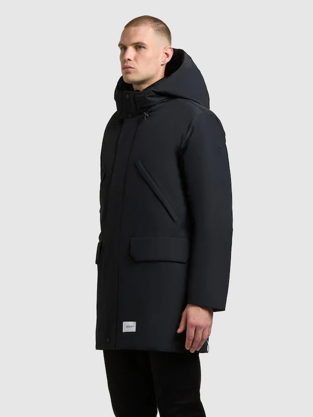 khujo Wintermantel »Figaro« Winterparka mit gefütterter Kapuze