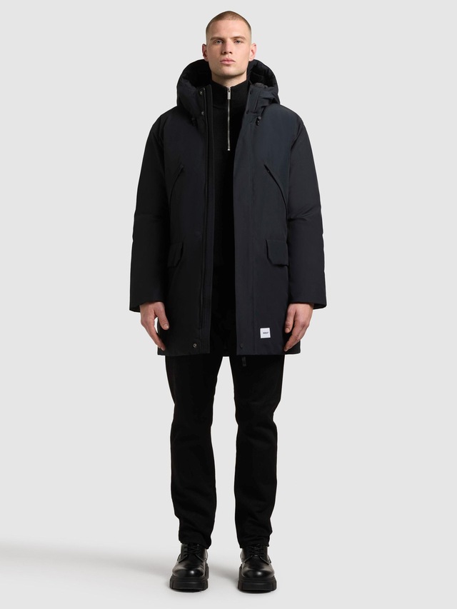 khujo Wintermantel »Figaro« Winterparka mit gefütterter Kapuze