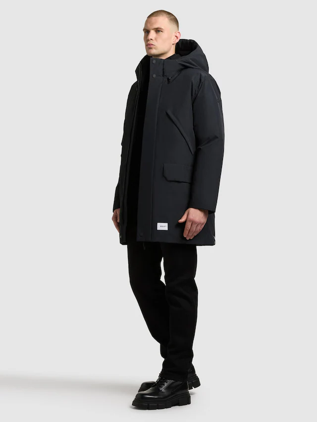 khujo Wintermantel »Figaro« Winterparka mit gefütterter Kapuze
