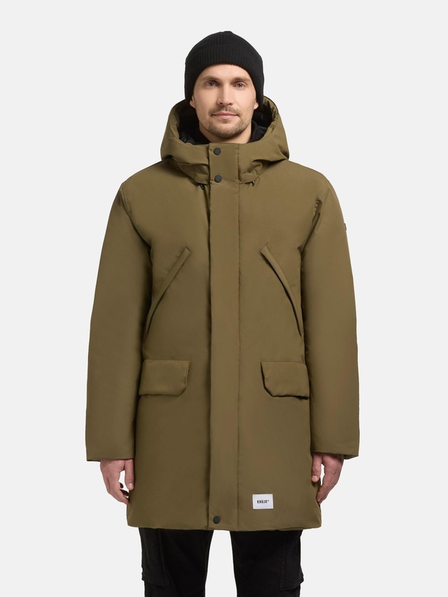 khujo Wintermantel »Figaro« Winterparka mit gefütterter Kapuze