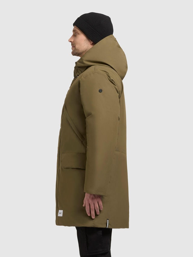 khujo Wintermantel »Figaro« Winterparka mit gefütterter Kapuze