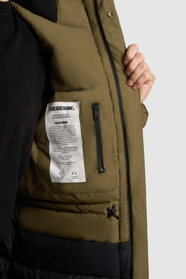 khujo Wintermantel »Figaro« Winterparka mit gefütterter Kapuze