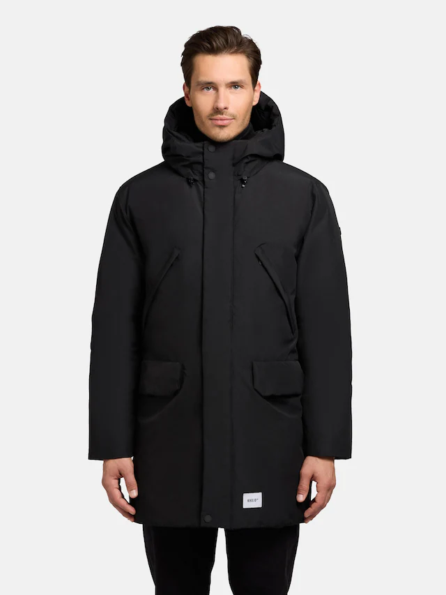 khujo Wintermantel »Figaro« Winterparka mit gefütterter Kapuze
