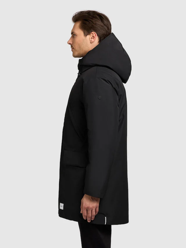 khujo Wintermantel »Figaro« Winterparka mit gefütterter Kapuze