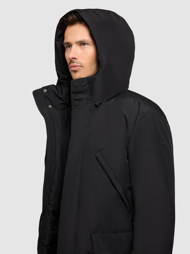 khujo Wintermantel »Figaro« Winterparka mit gefütterter Kapuze