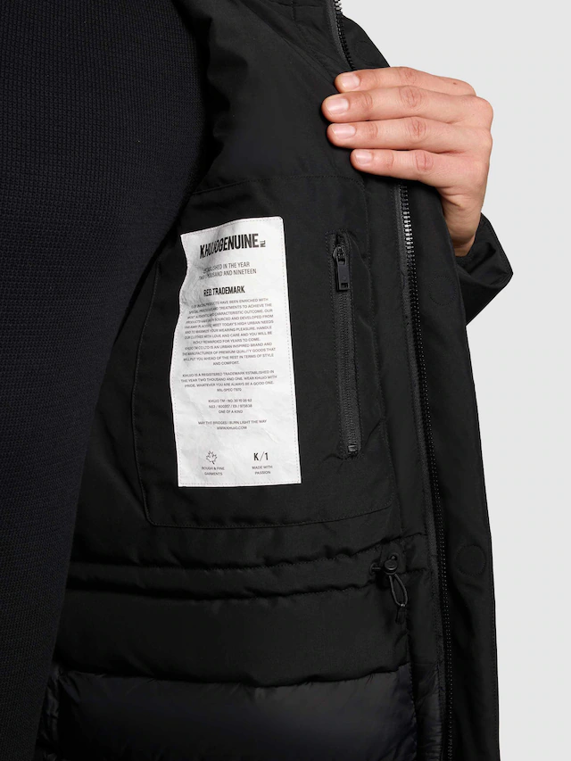 khujo Wintermantel »Figaro« Winterparka mit gefütterter Kapuze