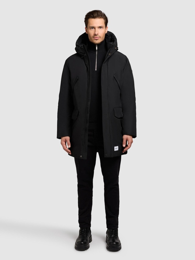khujo Wintermantel »Figaro« Winterparka mit gefütterter Kapuze