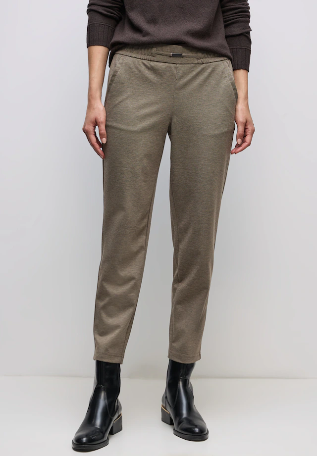 STREET ONE Stoffhose mit Elastikbund