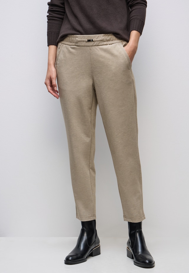 STREET ONE Stoffhose mit Elastikbund
