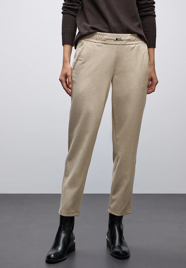 STREET ONE Stoffhose »Style Bonny« mit elastischem Bund