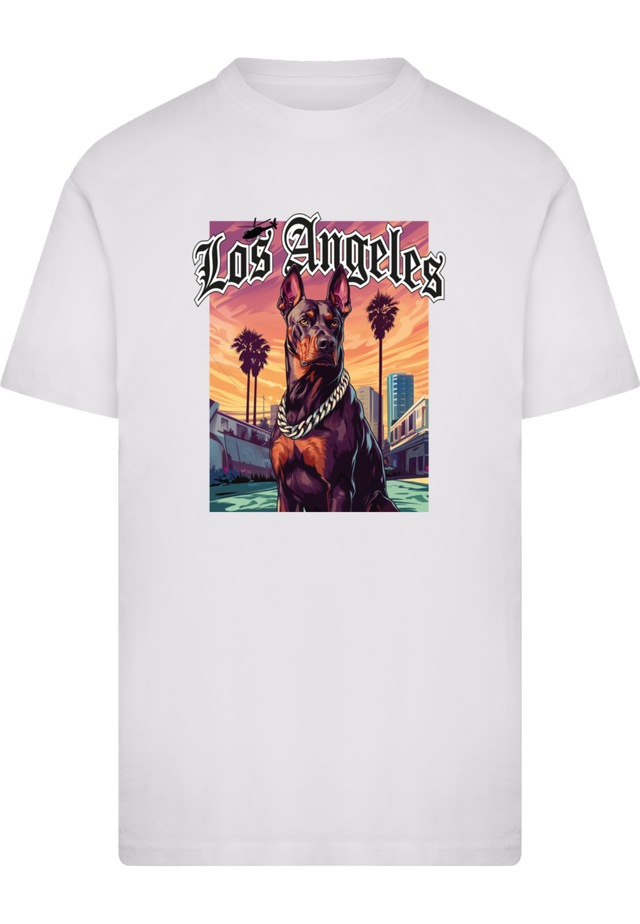 MisterTee T-Shirt »MisterTee Los Angeles Dog Tee« 1 Stk.