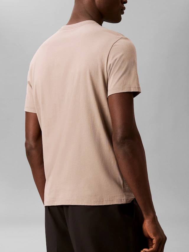 Calvin Klein T-Shirt Reine Baumwolle, Regular Fit, Glanzdruck