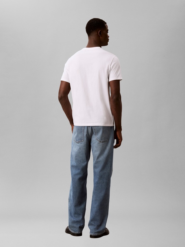 Calvin Klein T-Shirt Reine Baumwolle, Regular Fit, Glanzdruck