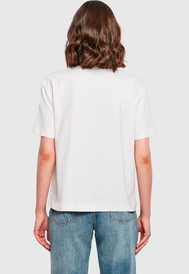Merchcode T-Shirt »Merchcode Ladies Leopard Heart Everyday Tee« 1 Stk.