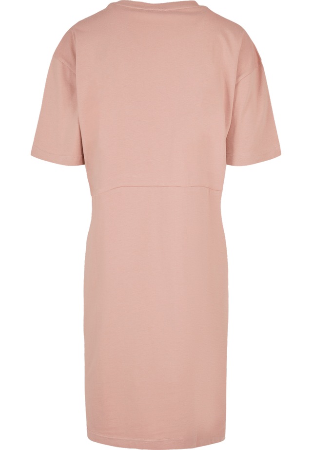 Merchcode Shirtkleid »Merchcode Damen Ladies Rose Oversized Slit Tee Dress« 1 Stk. tlg.