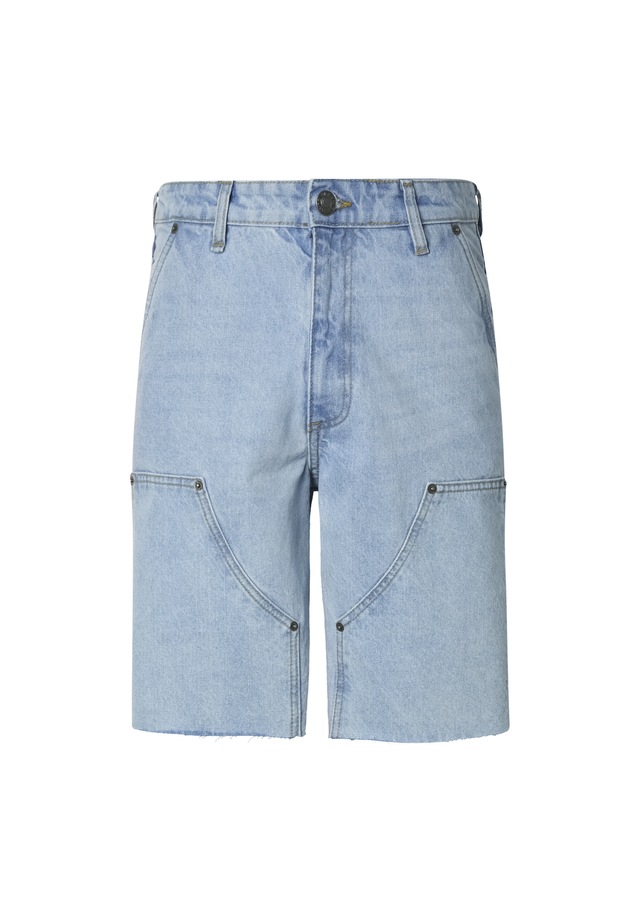 URBAN CLASSICS Shorts »Urban Classics Open Edge Two Knee Denim Shorts«