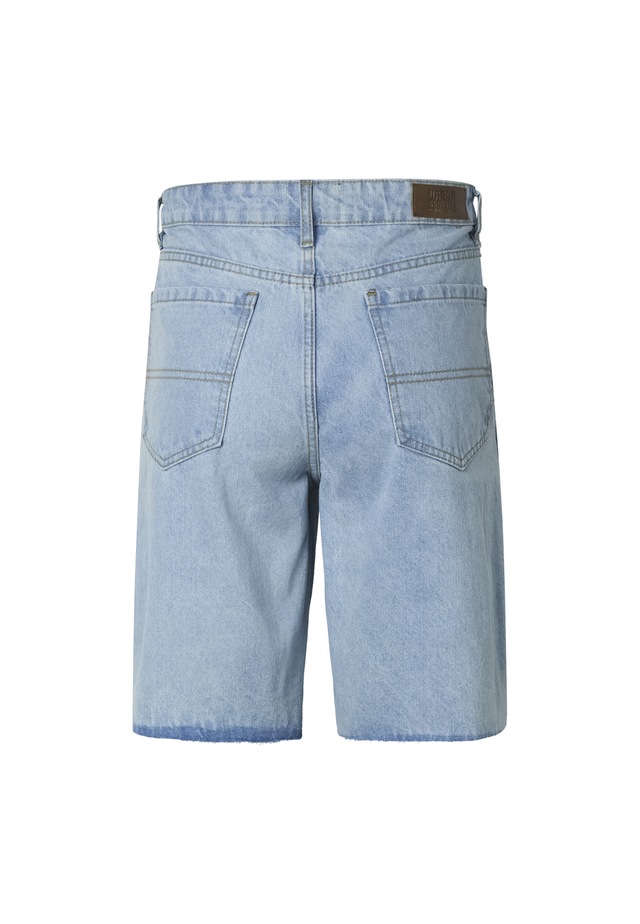 URBAN CLASSICS Shorts »Urban Classics Open Edge Two Knee Denim Shorts«