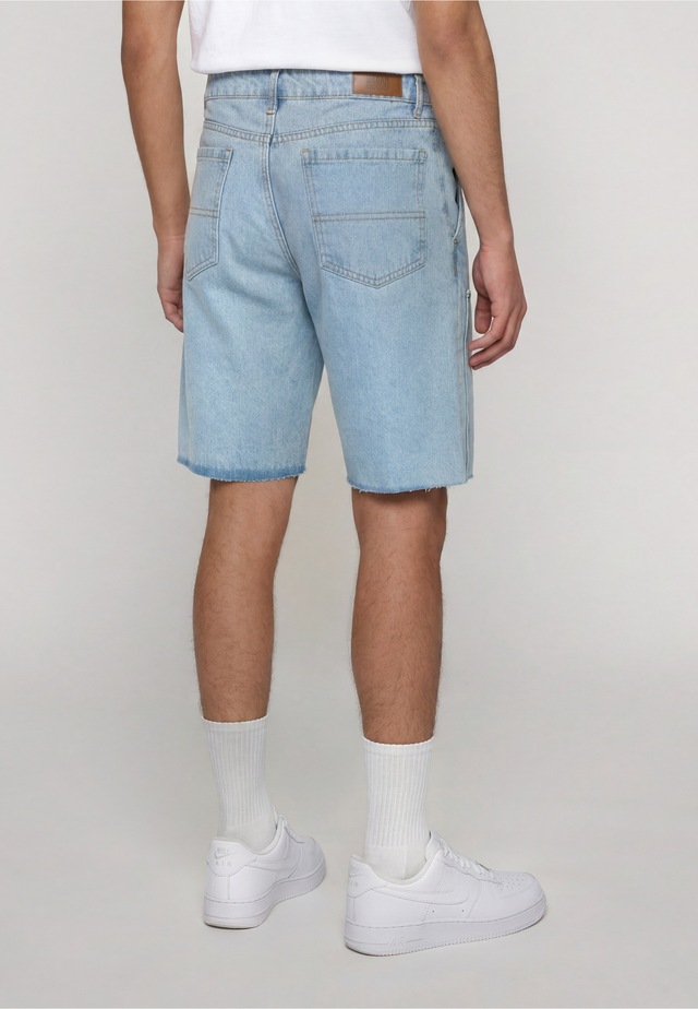 URBAN CLASSICS Shorts »Urban Classics Open Edge Two Knee Denim Shorts«