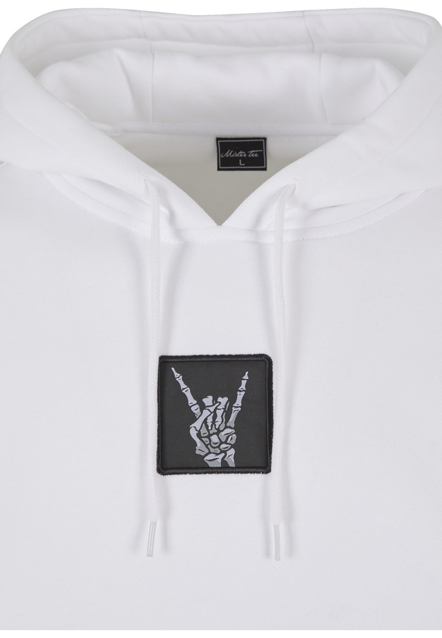 MisterTee Kapuzenpullover »MisterTee Herren Skelett Patch Hoody« 1 Stk.