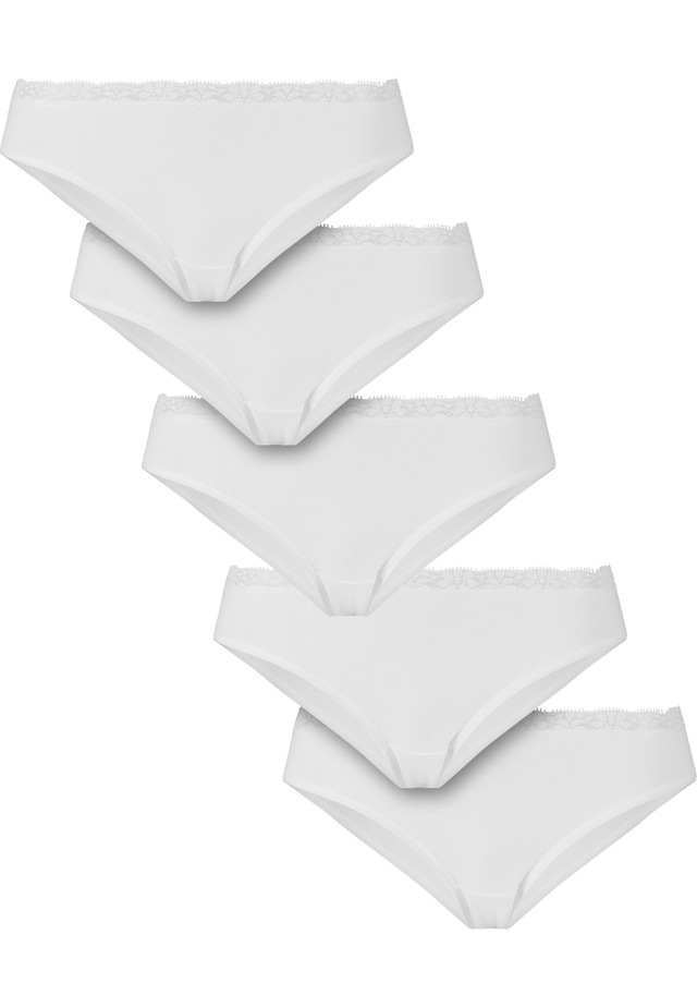 URBAN CLASSICS Panty »Urban Classics Ladies Basic Cotton Brazilian Lace 5-Pack«