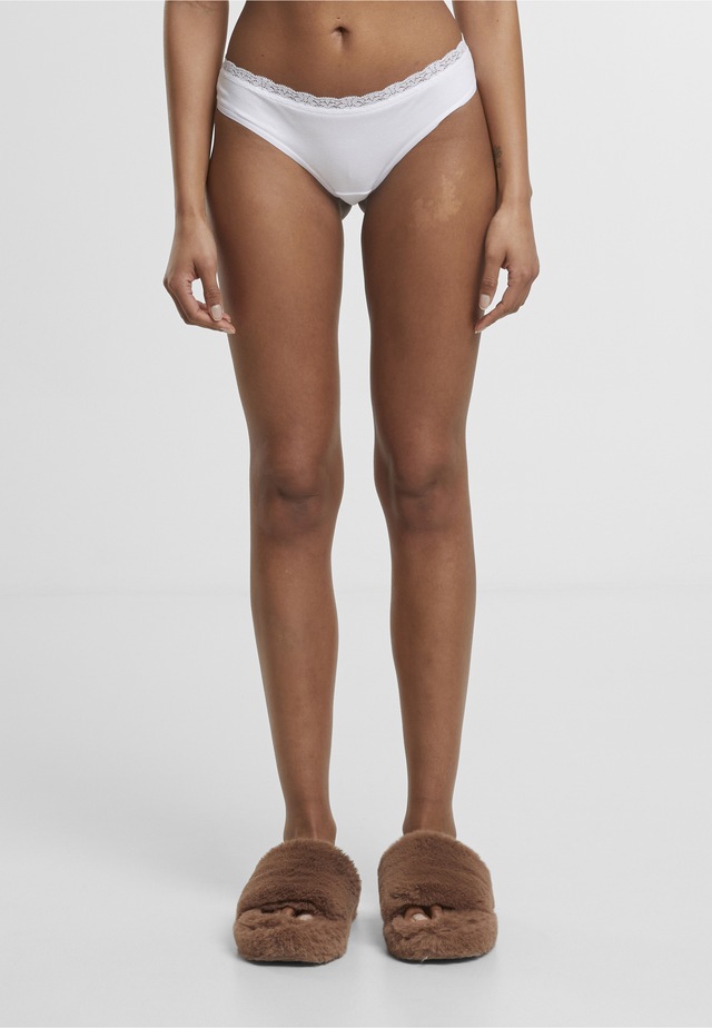 URBAN CLASSICS Panty »Urban Classics Ladies Basic Cotton Brazilian Lace 5-Pack«
