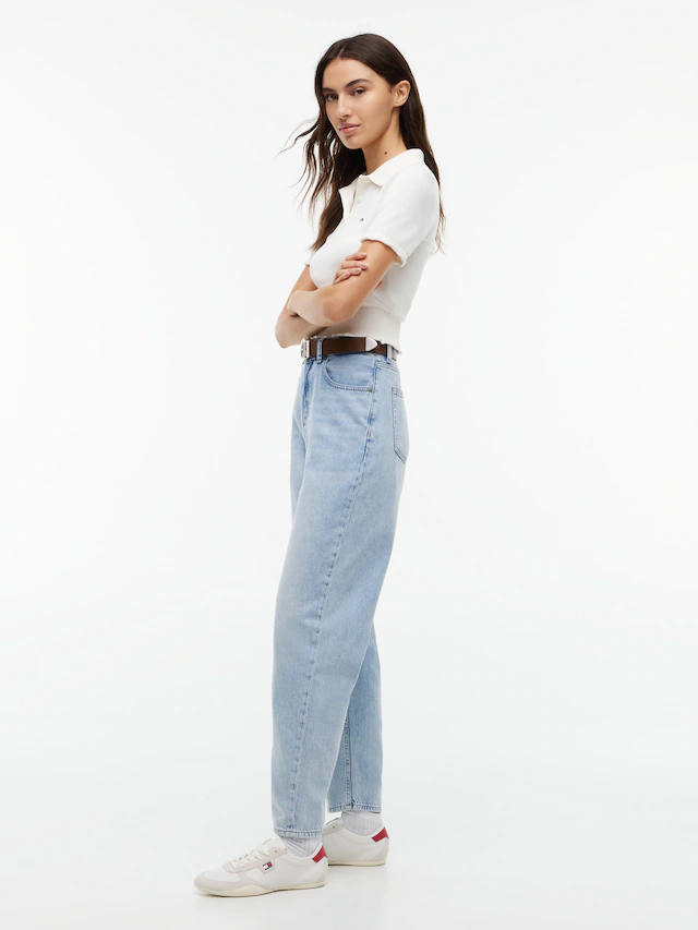 Tommy Jeans Mom-Jeans »MOM JEAN UH TPR RW« Ultra High Waist, Tapered Fit