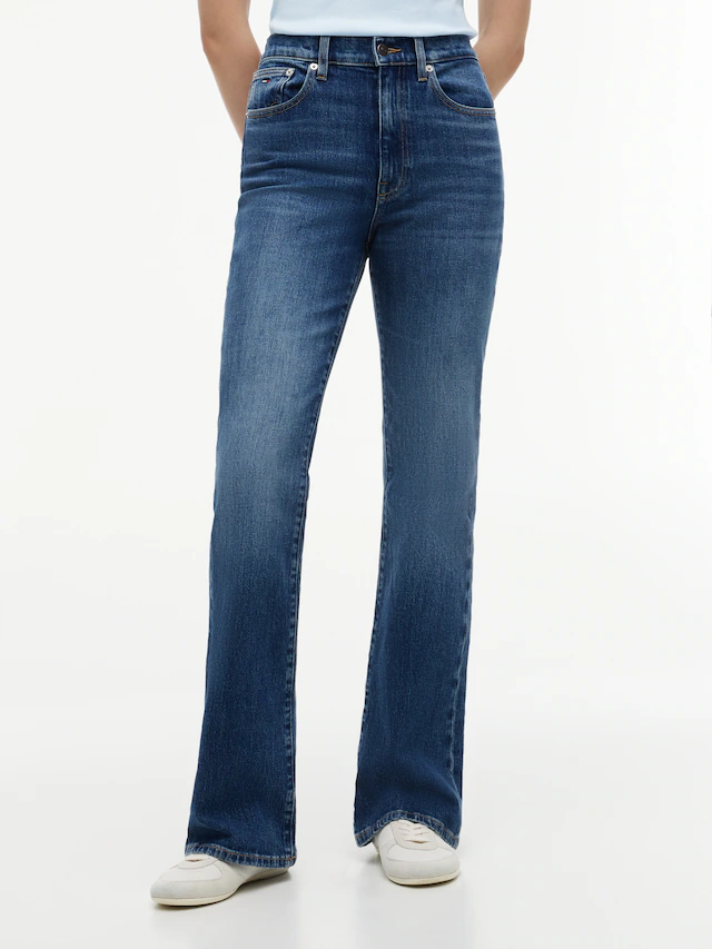 Tommy Jeans Bootcut-Jeans »SYLVIA HGH FLR CJ1« Baumwolle mit Stretch, high waist, Flared Fit