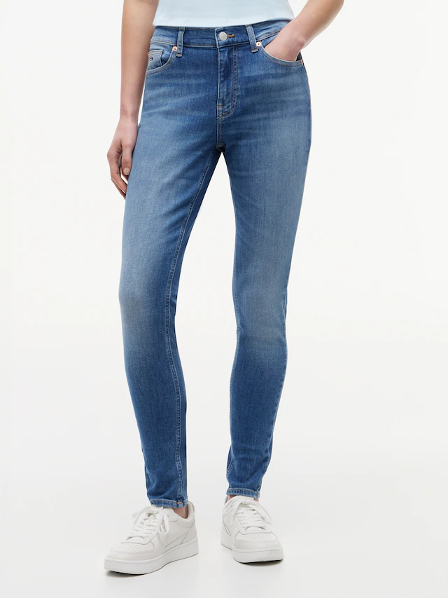 Tommy Jeans Skinny-fit-Jeans »NORA MR SKNY« Baumwollmischung, skinny fit