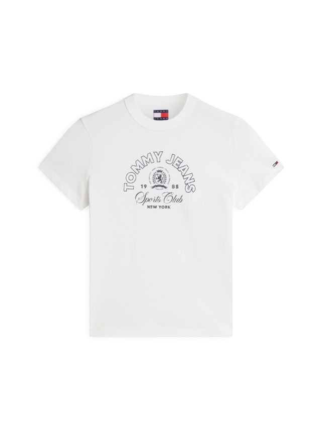 Tommy Jeans Kurzarmshirt »TJW REG HERITAGE LOGO SS TEE« Baumwolle, regular fit