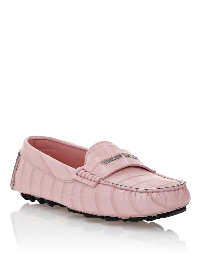 PHILIPP PLEIN Mokassin »Cocco Crocco Print«